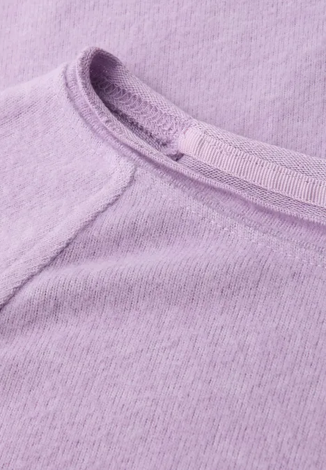 Softes Melange Shirt soft lavender mel.