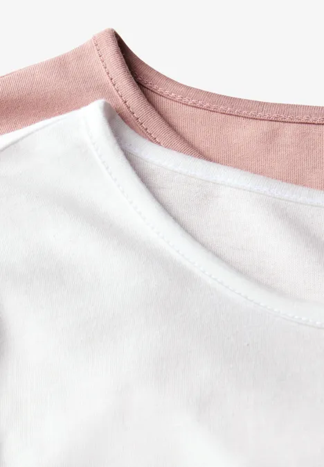 2-pack shirts met lange mouwen null