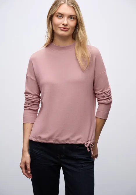 Softes Turtleneck Shirt powder pink mel.