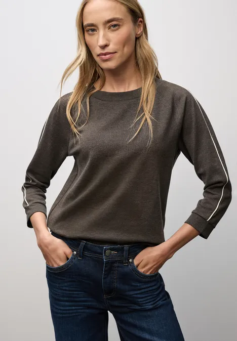 Shirt met banddetail null