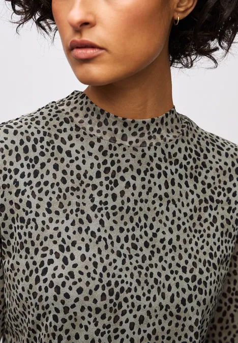 Leo Mesh-Shirt sanded beige