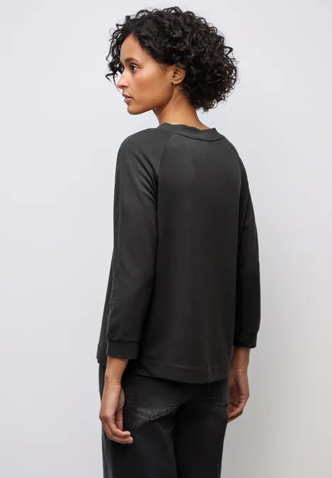 Shirt mit Leo-Gallonstreifen darkest brown