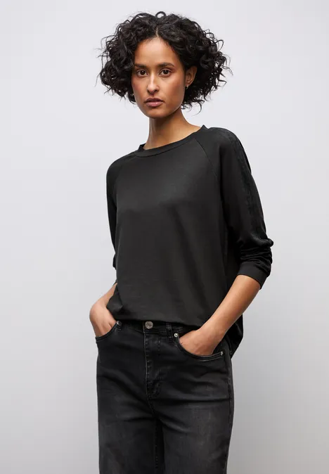 Shirt mit Leo-Gallonstreifen darkest brown