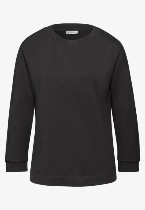 Shirt mit Leo-Gallonstreifen darkest brown