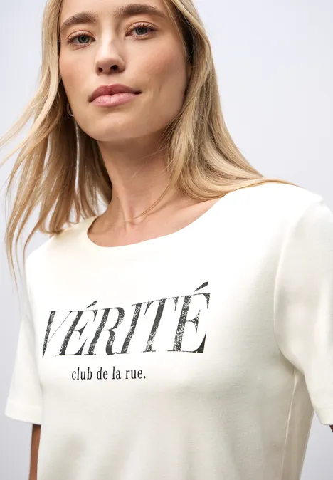 Shirt mit Wording off white