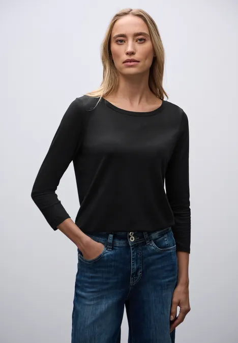 Longstyle Shirt Black