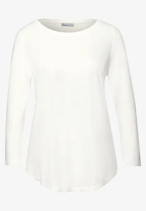 Chemise à manches longues off white