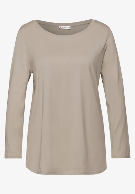Longstyle Shirt morning beige