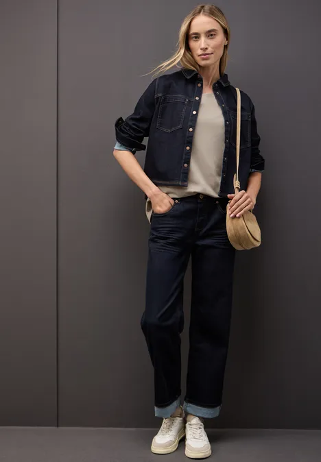 Longstyle Shirt morning beige