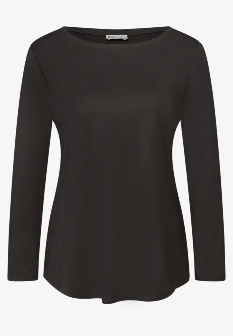 Longstyle Shirt darkest brown