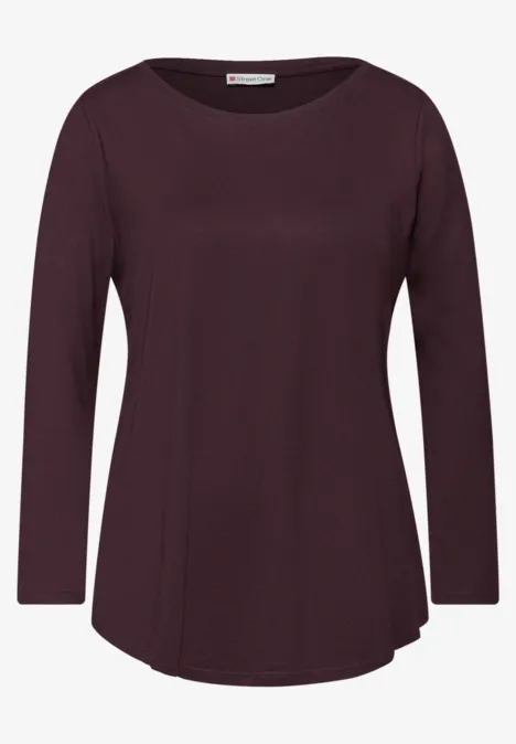 Longstyle Shirt jazz berry