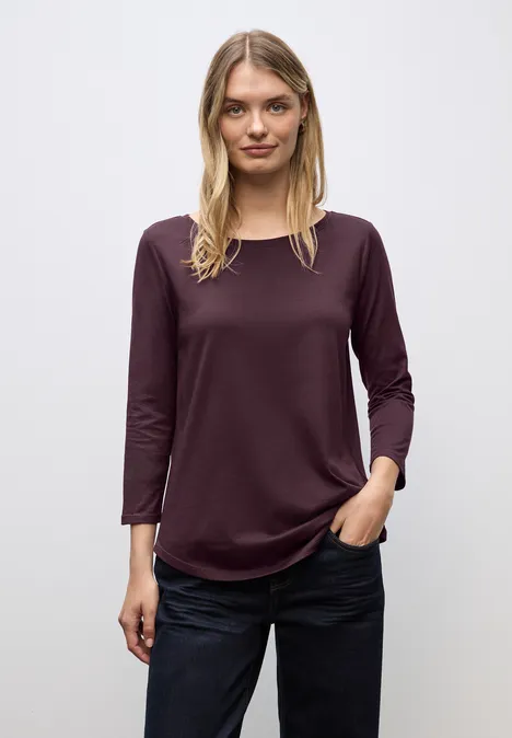 Longstyle Shirt jazz berry
