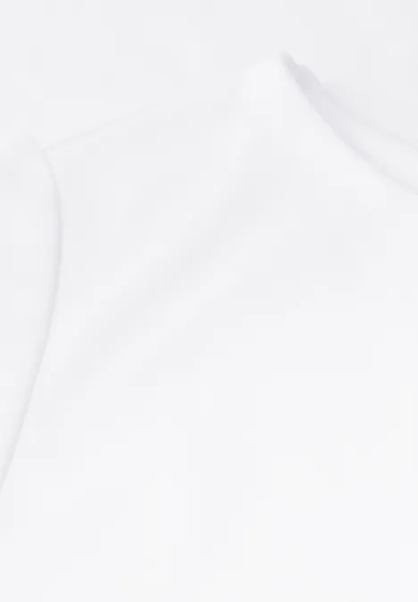T-shirt basique à manches longues White