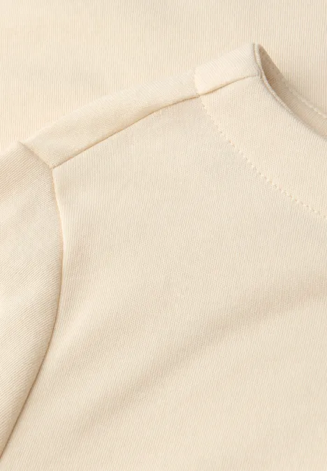 Shirt mit Print soft beige