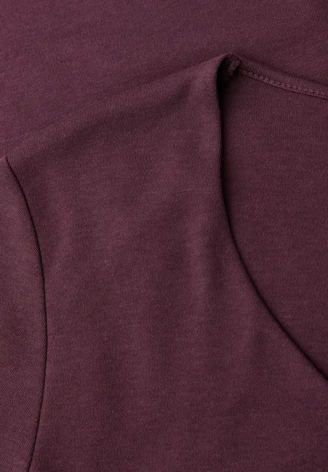 Shirt met hartvormige halslijn Jazz Berry
