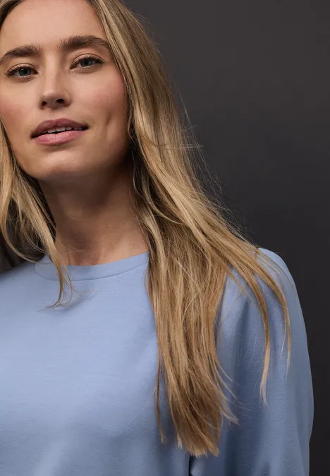 Jacquard Shirt frosted blue