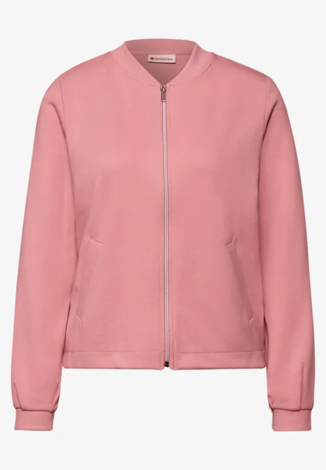 Blouson mit Glitzerdetails powder pink