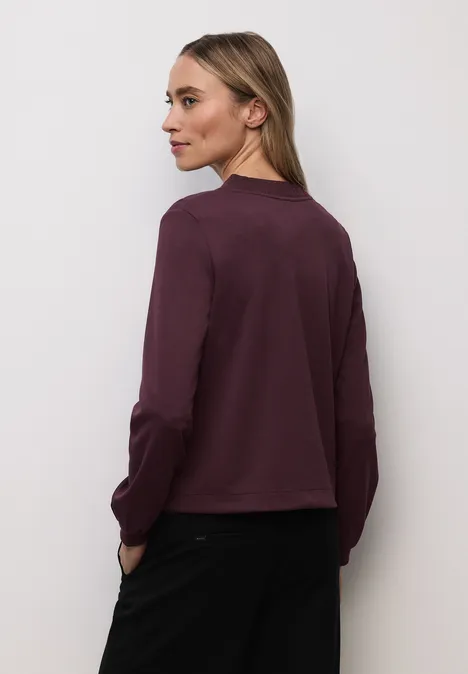 Blouson mit Glitzerdetails jazz berry