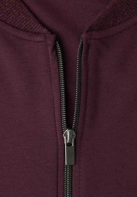 Blouson mit Glitzerdetails jazz berry