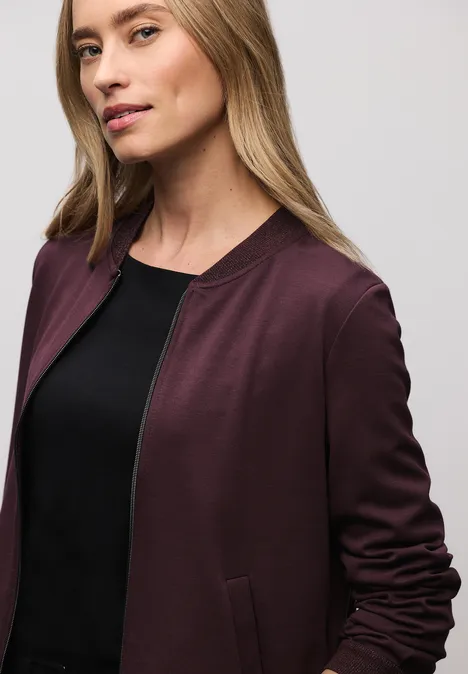 Blouson mit Glitzerdetails jazz berry