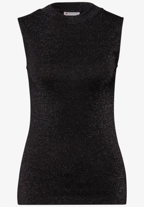 Top scintillant Black