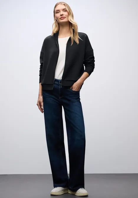Silk-Look jasje Black Silk-Look jasje Black