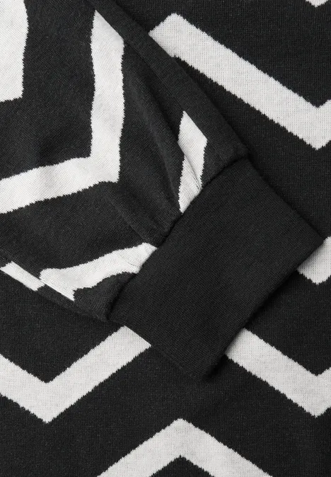 Shirt mit Galonstreifen Black Shirt mit Galonstreifen Black