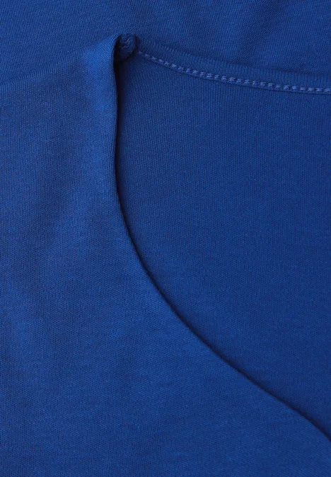 Shirt mit Herzausschnitt amparo blue