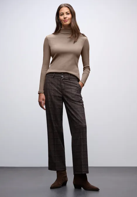 Basic Rollkragenshirt light terra mocha Basic Rollkragenshirt light terra mocha