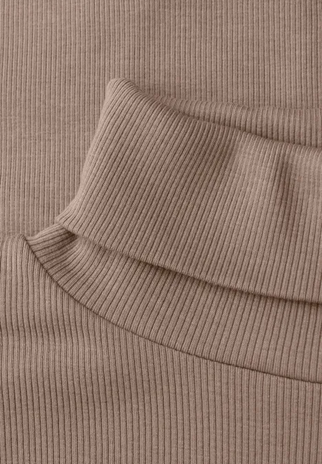 Basic Rollkragenshirt light terra mocha Basic Rollkragenshirt light terra mocha