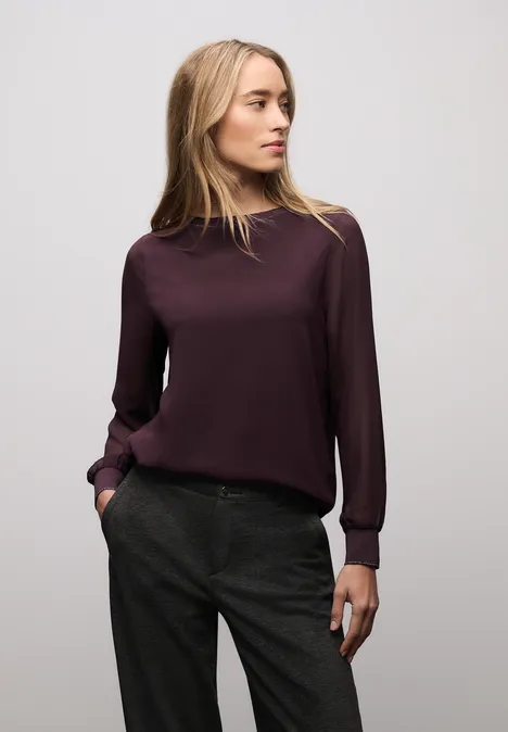 Chemise en mousseline 2en1 Jazz Berry