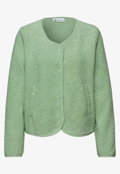 Weiche Jacke pale mint green