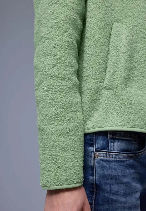 Veste souple pale mint green