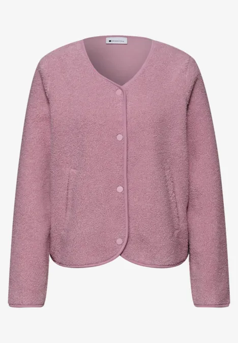 Weiche Jacke light ibis rose