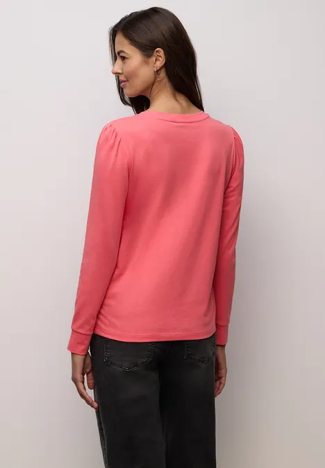 Shirt met rimpels null