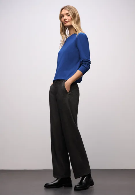 Shirt met rimpels null