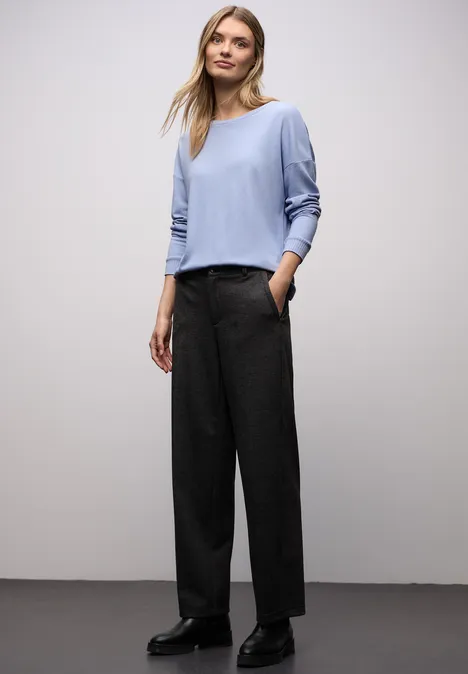 Melange Shirt frosted blue mel.