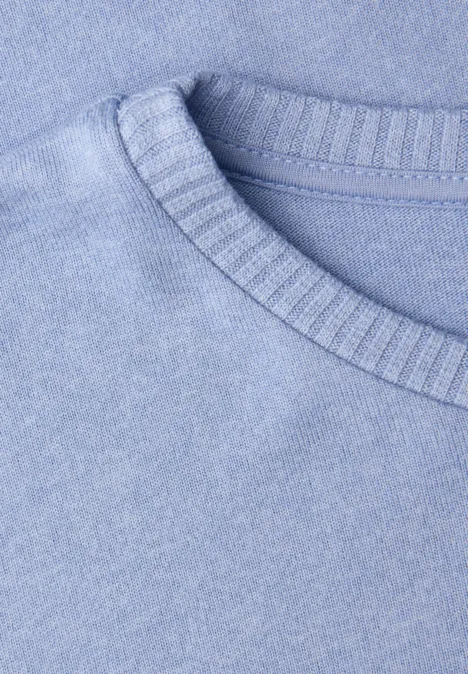 Melange Shirt frosted blue mel.