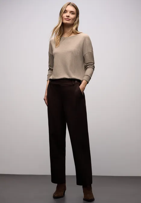 Melange Shirt light terra mocha mel.