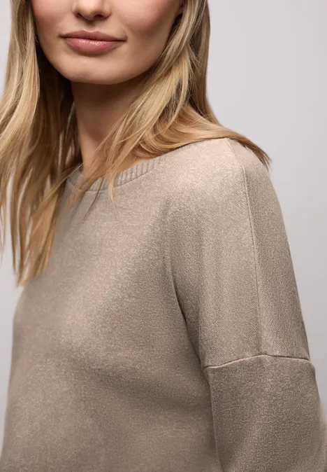 Melange Shirt light terra mocha mel.