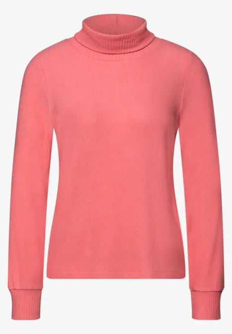 Softes Shirt striking coral mel.