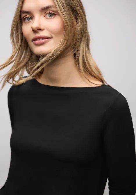 Longstyle Shirt Black