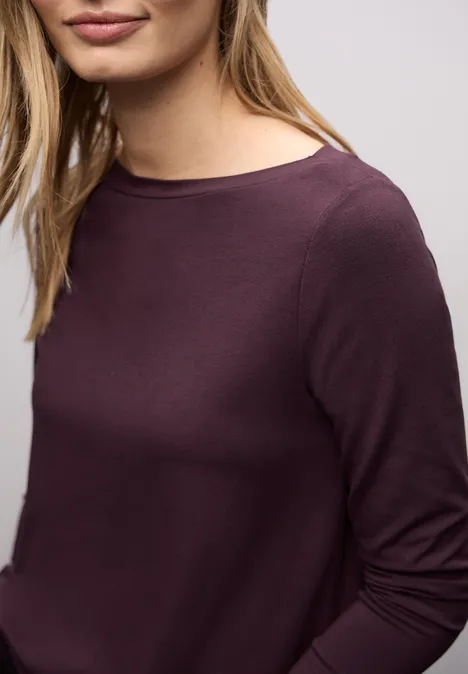 Longstyle Shirt Jazz Berry