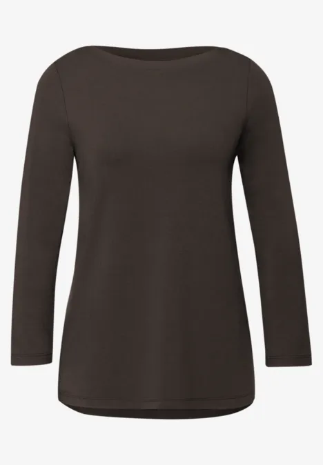 Longstyle Shirt rustic brown