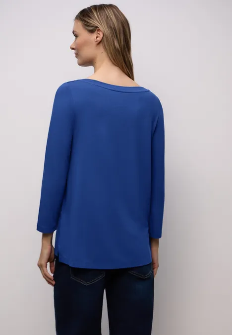 Longstyle Shirt amparo blue