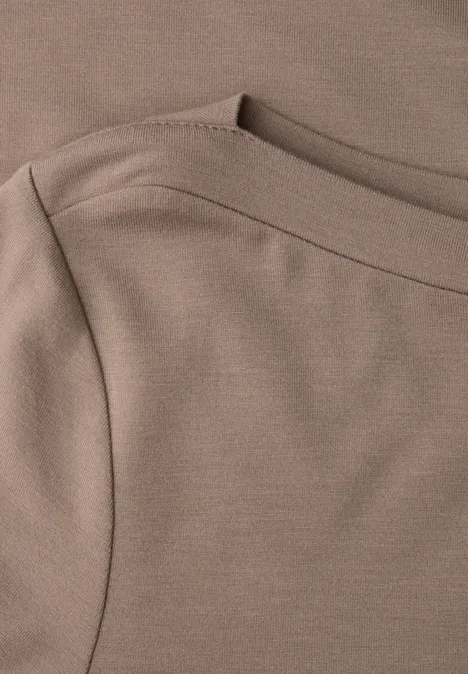 Longstyle Shirt light terra mocha