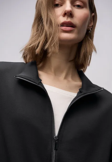 Veste avec cordon de serrage Black