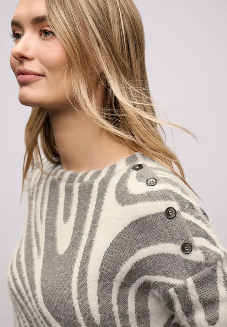 Softes Strick-Look Shirt light terra mocha