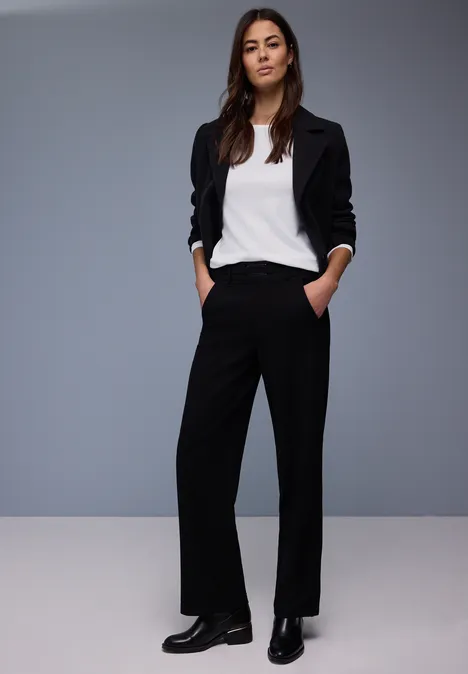 Shirt in Unifarbe White