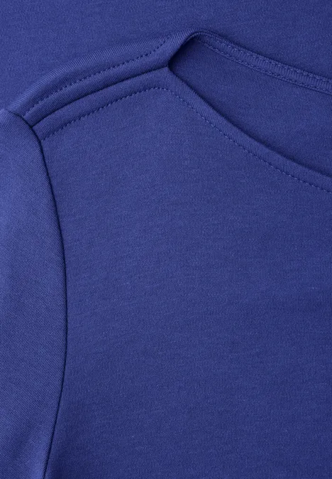 Shirt in Unifarbe amparo blue